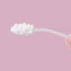30 Pcs Portable Baby Tongue Cleaner Baby Cleaning Stick Disposable Infant Soft Gauze Toothbrush Cleaner Baby Toothbrush for Infants view 3