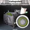 Gsycle Collapsible Plastic Bucket, 10L Foldable Round Tub Portable Fishing Water Pail Space Saving Outdoor Waterpot Water Bucket for Home, Office, Fishing, Camping, Beach view 2