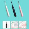 ARTSZY Automatic Electric Toothbrush Adult Waterproof Wireless USB Rechargeable Replaceable Toothbrush Heads Whitening Oral Hygiene Portable Sonic Electric Toothbrush (Color : White) view 3