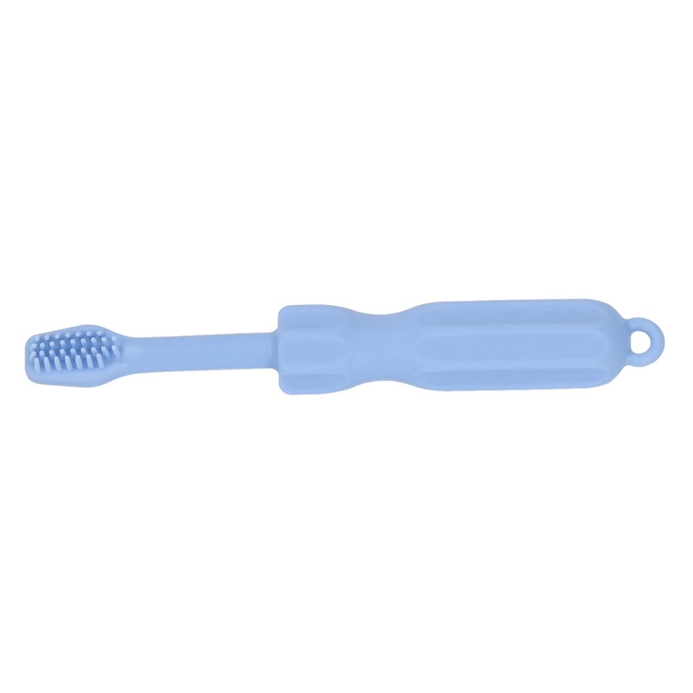 Baby Molar Toothbrush, Bright Colors Harmless Soothes Teeth Baby Silicone Molar Toothbrush for Babies (Cosikiwbecv2od0h-13)