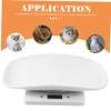 FOMIYES Electronic Scale Tray Digital Pet Scale Precision Measurement Compact for Home Use view 2