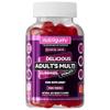 Adult Multi Vitality Gummy | 11 Essential Vitamins & Minerals A,D,E,C,B3,B6,B5,B12,Biotin, Zinc & Iodine | Mixed Berry Flavour | 60 Vegan Gummies | Support Wellbeing & Immune System by NUTRIGUMS view 1
