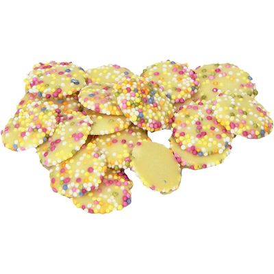 White Chocolate Jazzles 1 Kilo Bag