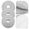 Gogogmee 3pcs Microfiber Rotation Mop Replacement Heads High Water Absorption Easy Cleaning Mop Refills for Household Floor Wet Dust Cleaning view 2