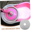 Gogogmee 3pcs Microfiber Rotation Mop Replacement Heads High Water Absorption Easy Cleaning Mop Refills for Household Floor Wet Dust Cleaning view 4