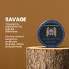 Beard and Bones - 50ml Beard Butter for Men | Shea Butter and Cocoa Butter | Creamy and Nourishing Beard Moisturiser | Choice of 2 Scents (Shadow) view 2