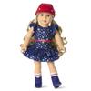 American Girl Team AG Navy Dress Set 18 inch Doll Clothes with Hat and Boots, Red, White, and Blue, 5 pcs, Ages 6+ view 2
