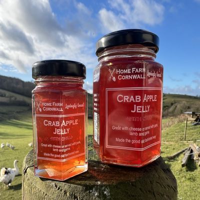 Cornish Crab Apple Jelly with Chilli (2oz jar)