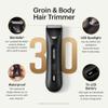 MANSCAPED The Lawn Mower 3.0 Plus Groin & Body Hair Trimmer  Updated SkinSafe Trimmer Blade, Waterproof Wet/Dry Groomer, USB-C Rechargeable, Mens Wireless Ball Shaver view 2