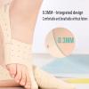 1 Pair Corrector Breathable Elastic Yarn Gel Silicone Toe Straightener Separator Support Splint Brace Spacer Wearable for Day and Night Time,S (S) view 4