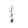 ELDTEC Soap Dispensing Dish Brush, Kitchen Brush for Pot Pan Sink Cleaning, Gray view 2
