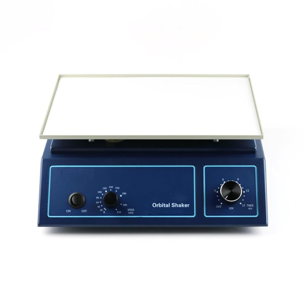 Bceer Orbital Shaker Adjustable Lab Oscillator RPR Horizontal Rotator Shaker 0-210rpm Laboratory Orbit Shakers With Anti-Slip Platform