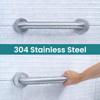 2 Pack Bathroom Grab Rail - 12inch Anti Slip Shower Grab Bar Handle, Stainless Steel Bathroom Balance Bar, Safety Grab Bars for Elderly Children Disability Aids, Safety Hand Rail Support(Silver) view 3