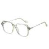 PARWANA Reading Glasses Anti Eye Strain Blue Light Blocking HD Computer Readers Square Flat Light Mirror Eyewear (Color : Green, Size : +300) view 1
