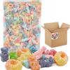 Mega Value Assorted Fizzy Mix 2.5kg - Sugar Coated Fruit and Bubblegum Flavour Sour Jelly Sweets | VIMIX view 1