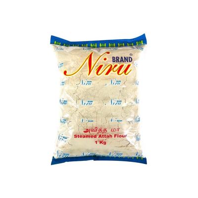 Niru's Steamed Atta Flour Wheat Soft And Fluffy Rotis And Parathas Healthy Indian Origin 1KG Pack Of 1