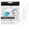 Super Floss Threaders, Periodontal Floss, Orthodontic Threader, Ultraclean Access Tool for Daily Care of Periodontal Disease and Gum Health for Implant, Bridge and Braces 30PCS view 1