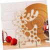 Christmas Wood Countdown Board Elk Chocolate Rack for Christmas Season view 4