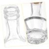 Cabilock 50ml Glass Bitters Bottle Gold Cap Sealing Cocktail Bottle for Mixology Multi-use Bar Bitters Container for Parties and Cocktails view 3