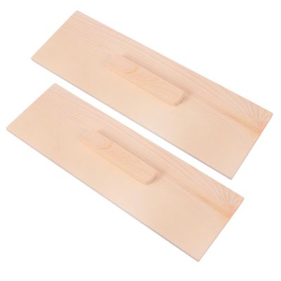 NUOBESTY 2pcs Wooden Mold Lids for Toast and Soap Making, Reusable Wood Covers Easy to Clean, for DIY Soap and Toast Mold Lid Covers