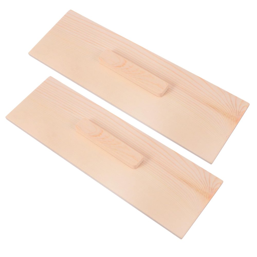 NUOBESTY 2pcs Wooden Mold Lids for Toast and Soap Making, Reusable Wood Covers Easy to Clean, for DIY Soap and Toast Mold Lid Covers