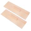 NUOBESTY 2pcs Wooden Mold Lids for Toast and Soap Making, Reusable Wood Covers Easy to Clean, for DIY Soap and Toast Mold Lid Covers view 1