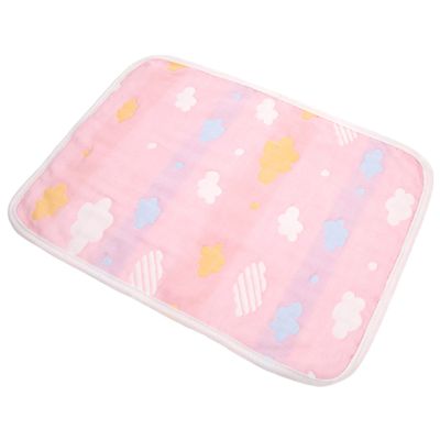 Beavorty Waterproof Breathable Gauze Reusable Underpad for Infants and Kids, Washable Fiber Bed Mattress Protector for Outdoor Use, Soft and Sturdy Menstruation Mat