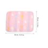 Beavorty Waterproof Breathable Gauze Reusable Underpad for Infants and Kids, Washable Fiber Bed Mattress Protector for Outdoor Use, Soft and Sturdy Menstruation Mat view 4