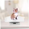 Housoutil 22lbs Digital Pet Scale with Led Display for Accurate Weight Measurement of Small Dogs and Cats Portable and Durable Design for Convenient Pet view 3