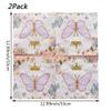 Hrippy Paper Napkins Butterfly Printed Napkins Elegant Serviettes Napkins Dinner Napkins for Wedding Dinner Tea Party Decoration view 3