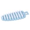Fruit and Vegetable Cleaning Brush Carrot Shape Hanging Vegetable Brush Carrot Shape Vegetable Brush Fruit Cleaner Potato Scrubbing Brush Fruit Cleaner Kitchen Scrubber (Blue) view 1