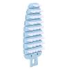 Fruit and Vegetable Cleaning Brush Carrot Shape Hanging Vegetable Brush Carrot Shape Vegetable Brush Fruit Cleaner Potato Scrubbing Brush Fruit Cleaner Kitchen Scrubber (Blue) view 4