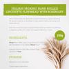 Mr Organic - Organic Rosemary Flatbread 150g - Non GMO & Preservative Free - Vegan - Made in Italy - Pack of 2 view 4