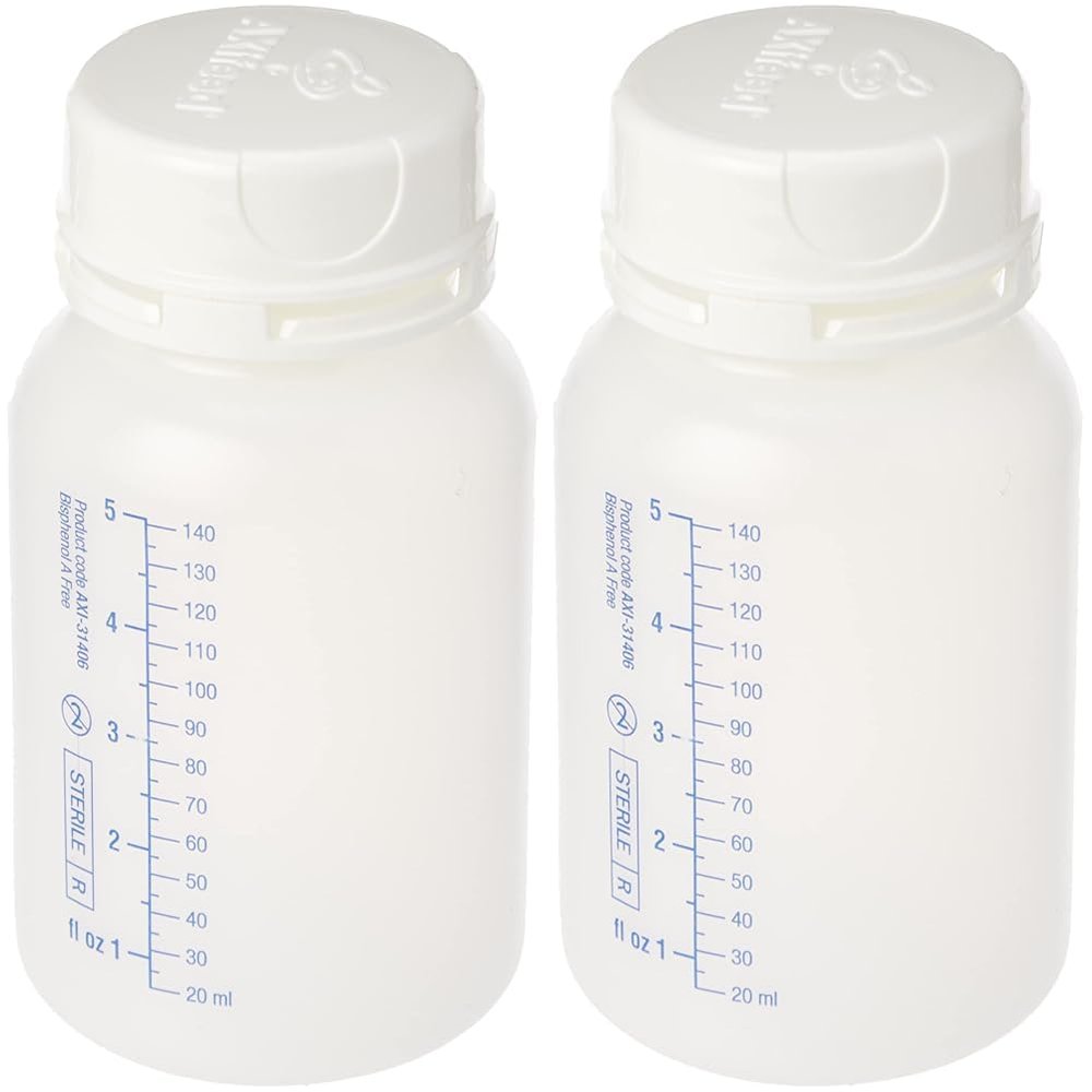 AXifeed EBM EBreast Milk Storage Bottles, 140 ml (Pack of 20) AXI31406