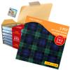 3ply Paper Soft Napkins Pack of 240 Nos - 33x33cm - Black Watch Tartan - Scottish Design Tartan Tissue Paper - Christmas, Dinner, Party, Party Night, Burns Supper,Scottish Wedding, Catering view 1