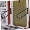 Gatuida Wall Mounted Black Anti-Collision Handrail for Stair Safety, Outdoor and Indoor Steps Grab Bar, Stairway Handrail for Porch and Garage Use view 4