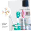 Mobestech 40pcs Portable Toothbrush Boxes Travel Case Set, Multi-Color Toothpaste Storage Containers with Dustproof Cover, Compact Oral Care Organizers for Travel and Home Use view 2