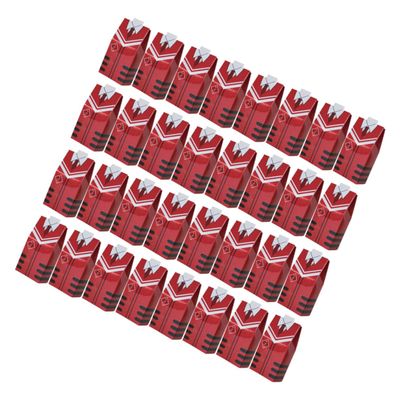 ABOOFAN 50pcs Graduation Paper Candy Boxes Sweets Treats Favor Boxes Bulk Lids Bachelor's Uniform
