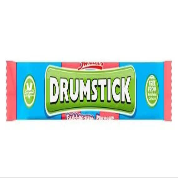 3 x Drumstick Chew Bar Bubblegum 18G Delicious Tasty And Twisty Treat Gift Hamper For Birthday,Christmas Sold By Kidzbuzz