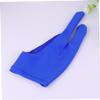 Mobestech 2pcs Artist Two Finger Drawing Gloves Curved Sketch Gloves for Painting Blue Finger Protector for Artwork view 3