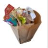 25L SHREDDING and PAPER WASTE SACK x 24 - COLLECT and RECYCLE PAPER WASTE and SHREDDED PAPER - RECYCLABLE - STRONG - WATER RESISTANT - SACK KRAFT PAPER use in Local Authority Recycling Schemes view 4