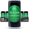 Fitch & Leedes Lemonade Mixer for Spirits & Cocktails (12 x 200ml)  Ideal for Whiskey, Rum, London Dry Gin, Vodka, and Spiced Rum, Adding a Subtle and Sophisticated Lemon Zing view 1