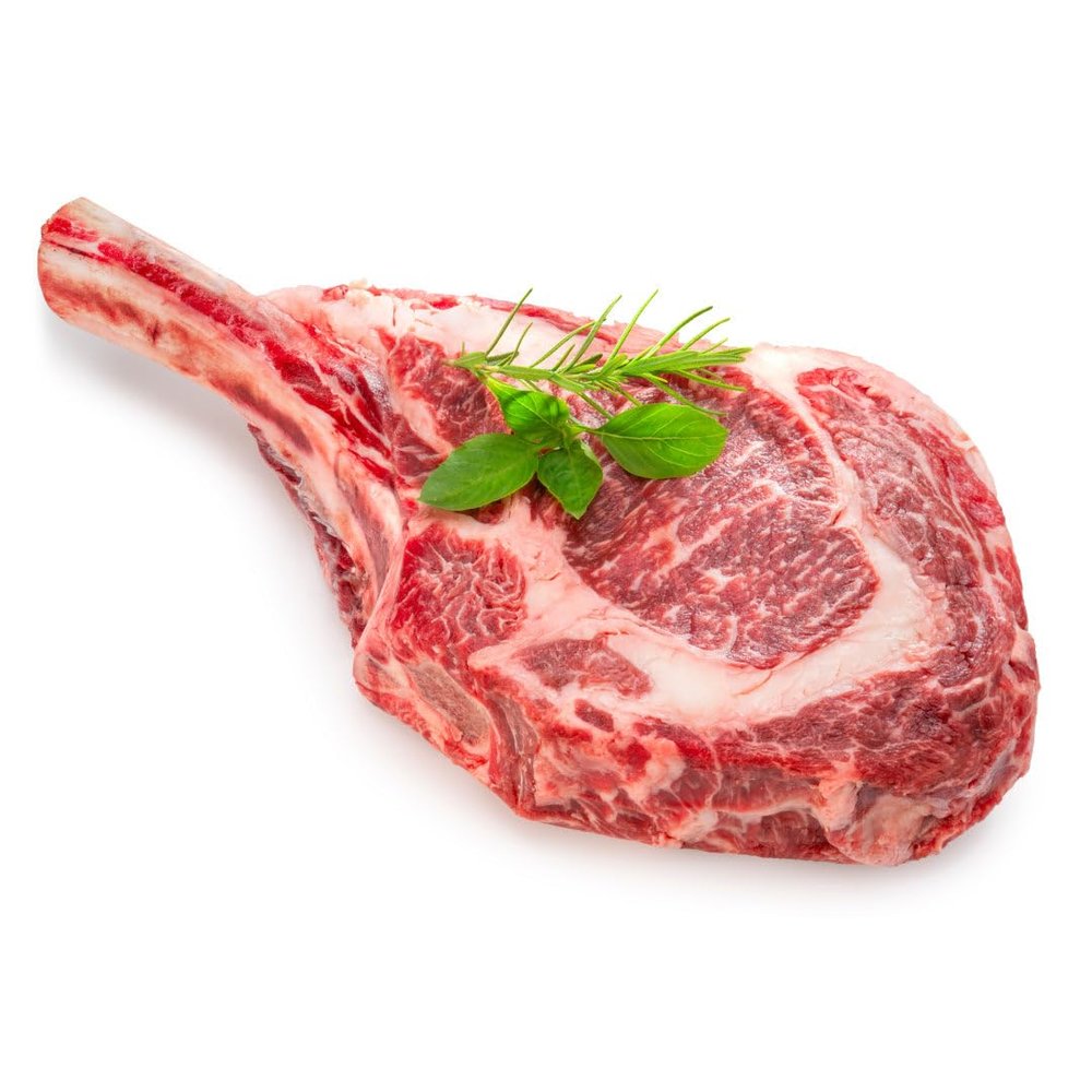 Salt Aged Tomahawk Steak 6kg Premium Bone-In Ribeye, Dry Aged with Himalayan Salt for Rich Flavour and Tender Texture Gourmet Steakhouse Quality Beef