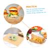 PRETYZOOM 120sheets Greaseproof Bread Paper for French Fries Sandwiches Multi-Function Food Wrap Paper for Daily Use Compact view 2