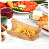 PRETYZOOM 120sheets Greaseproof Bread Paper for French Fries Sandwiches Multi-Function Food Wrap Paper for Daily Use Compact view 3