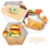 PRETYZOOM 120sheets Greaseproof Bread Paper for French Fries Sandwiches Multi-Function Food Wrap Paper for Daily Use Compact view 4
