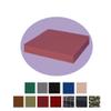 FIVE MOONS Orthopaedic Pressure Relief Memory Foam Seat Pad Cushion for office chairs, cars, wheelchairs and mobility scooters .Waterproof Zipped Cover (Burgundy, 20" x 20" x 2") view 3