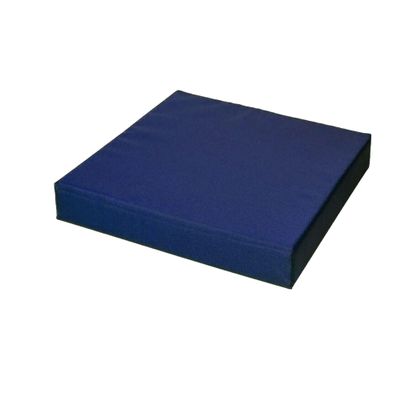 FIVE MOONS Orthopaedic Pressure Relief Memory Foam Seat Pad Cushion for office chairs, cars, wheelchairs and mobility scooters .Waterproof Zipped Cover (Navy Blue, 20" x 20" x 2")