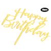 10pcs Acrylic Cupcake Toppers for Birthday Party, Wedding Cake Decorations with Cute Happy Birthday Cake Picks, Perfect for Cupcake Decor view 4