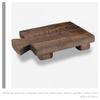 Cabilock for Bar Wooden Footstool Elegant Soap Holder for Living Room view 2